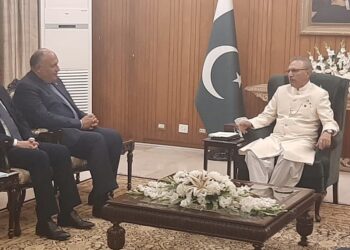 Choucri reçoit le président pakistanais