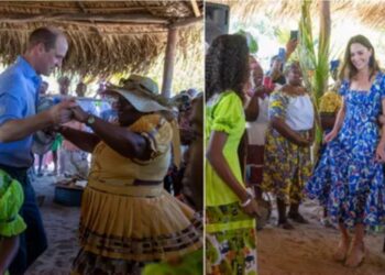 Kate Middleton et le prince William entrent dans la danse au Belize