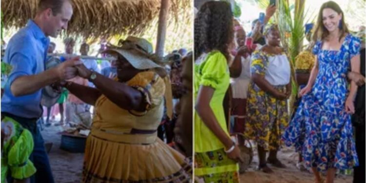 Kate Middleton et le prince William entrent dans la danse au Belize 2 - Le Progrès Egyptien Kate Middleton et le prince William entrent dans la danse au Belize 1 - Le Progrès Egyptien