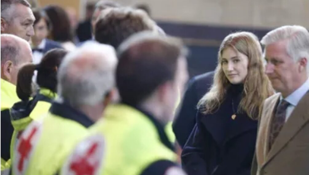 La princesse Elisabeth a accompagné le roi Philippe sur les lieux du drame de Strépy 1 - Le Progrès Egyptien