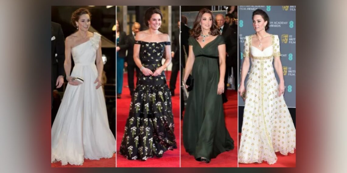 Kate Middleton, retour sur les looks de ses quatre cérémonies des BAFTA à Londres 1 - Le Progrès Egyptien