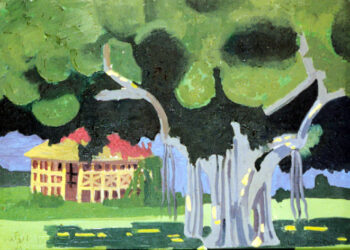 Abou Saleh Al-Afli, star de la 2ème génération du mouvement des Beaux-Arts