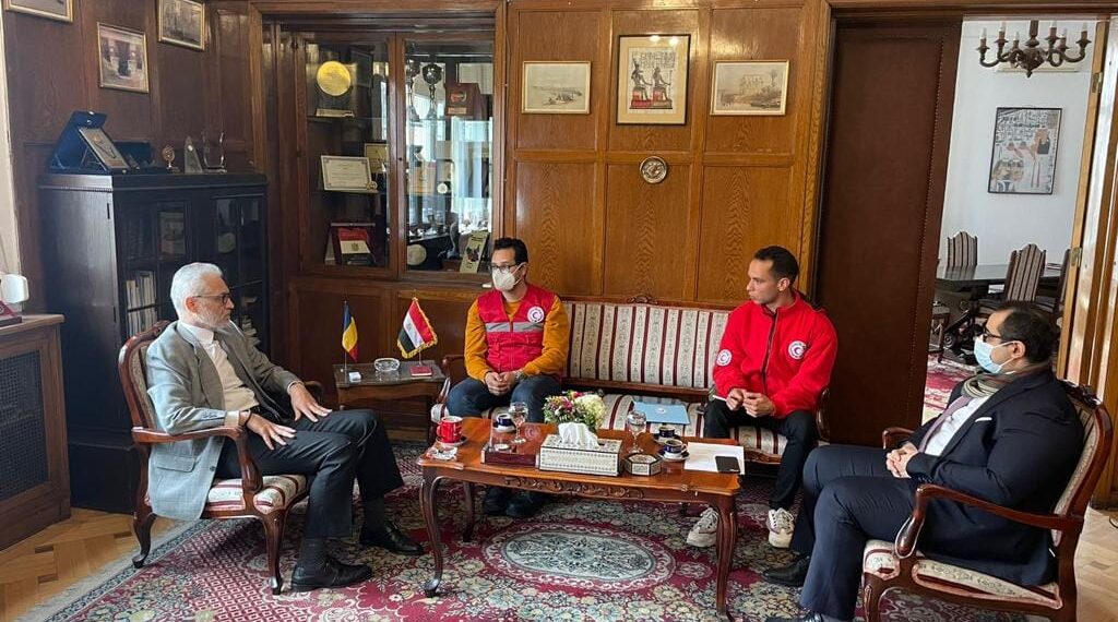 Le Croissant Rouge Egyptien participe au rapatriement des bloqués en Roumanie 1 - Le Progrès Egyptien