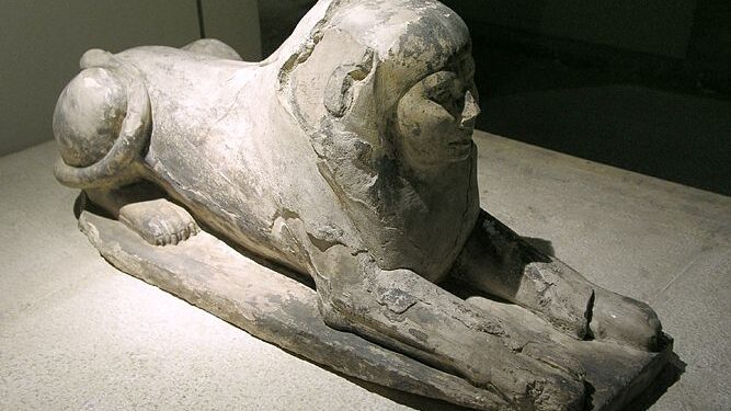 Le sphinx de la Reine Hétep-Hérès II 1 - Le Progrès Egyptien