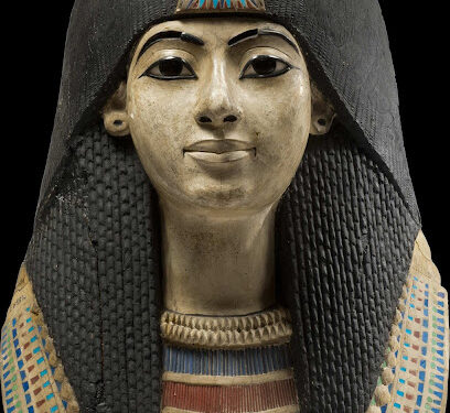 Le masque au regard vivant et expressif 2 - Le Progrès Egyptien Le masque au regard vivant et expressif 1 - Le Progrès Egyptien