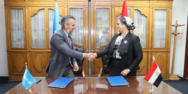 Un mémo d’entente signé avec l’UNICEF 1 - Le Progrès Egyptien