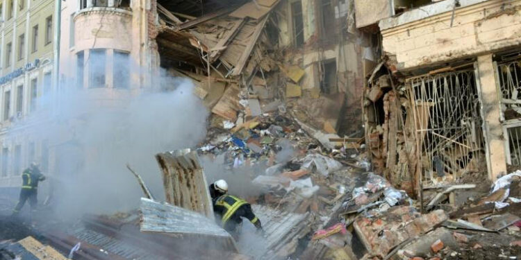 Bombardements à Kiev avant la reprise des pourparlers 1 - Le Progrès Egyptien