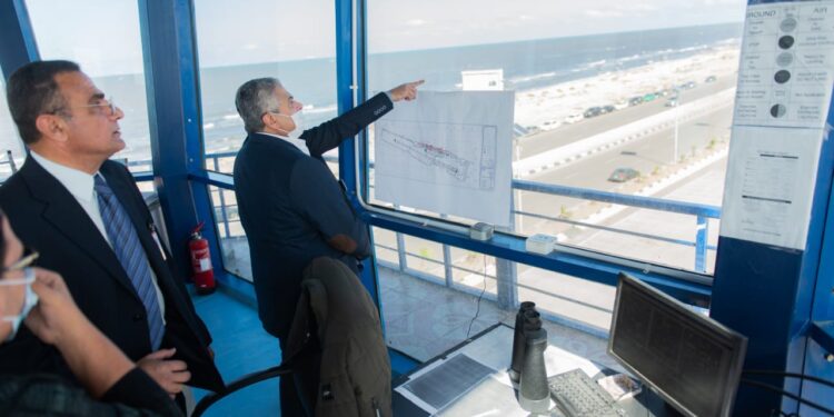 Inspection à l'aéroport international de Port-Saïd 1 - Le Progrès Egyptien