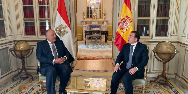 Choucri rencontre son homologue espagnol 1 - Le Progrès Egyptien