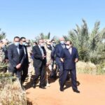 Le Président assiste au début de la saison de la récolte du blé à Tockha 11 - Le Progrès Egyptien