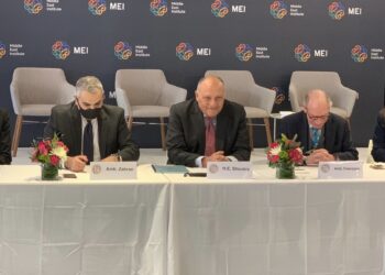 Choucri participe à une table ronde à Washington sur les relations avec les États-Unis