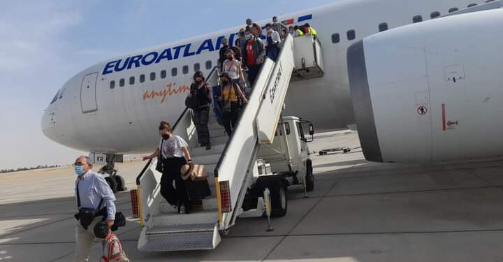 Aéroport de Louxor : Premier vol de Galistair en provenance de Madrid 1 - Le Progrès Egyptien