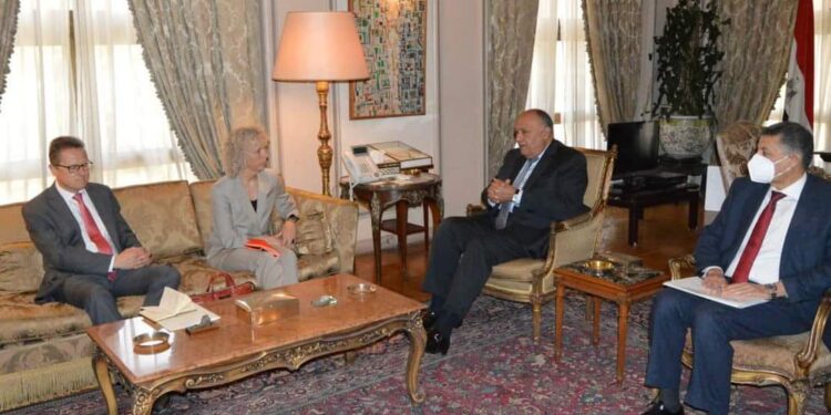 Choucri reçoit l’envoyée spéciale allemande pour l’action climatique internationale 1 - Le Progrès Egyptien