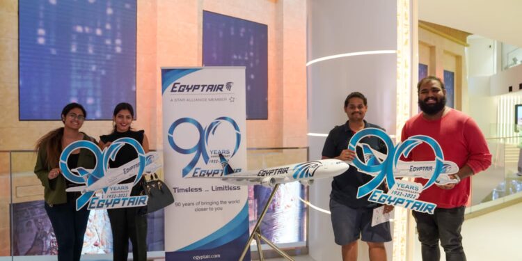 EgyptAir célèbre ses 90 ans à l’Expo Dubaï 2020 1 - Le Progrès Egyptien