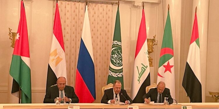 Choucri : Les pays arabes sont conscients de la gravité des répercussions de la crise russo-ukrainienne 1 - Le Progrès Egyptien