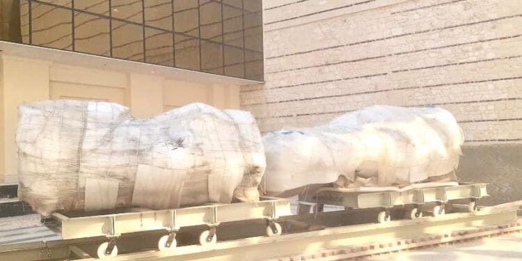 Le Musée gréco-romain reçoit 10 énormes antiquités 2 - Le Progrès Egyptien Le Musée gréco-romain reçoit 10 énormes antiquités 1 - Le Progrès Egyptien