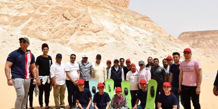 Oasis : Vivez l’émotion du ski sur sable 2 - Le Progrès Egyptien Oasis : Vivez l’émotion du ski sur sable 1 - Le Progrès Egyptien