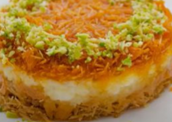 Mini Konafa à la crème