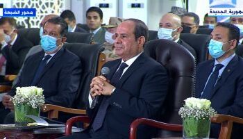 Al-Sissi assiste à l’inauguration du projet “l’avenir de l’Egypte” pour la production agricole