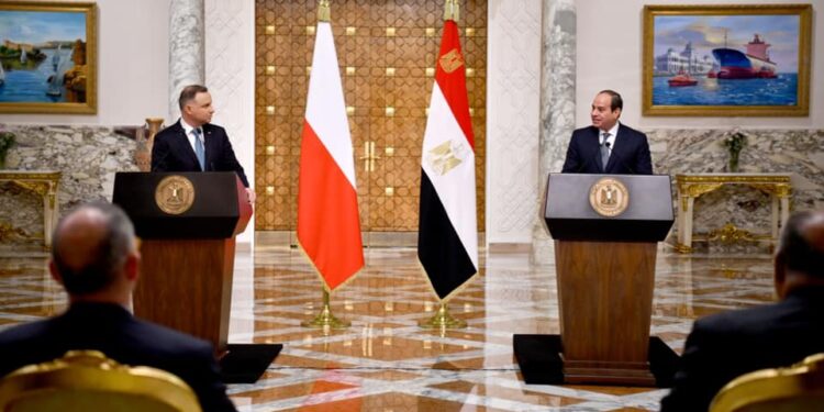 Al-Sissi : L’Egypte aspire à renforcer ses relations avec la Pologne 1 - Le Progrès Egyptien