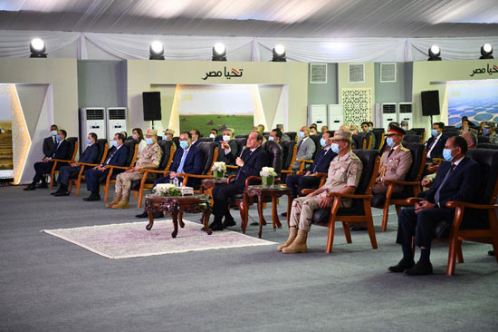 Le Président Al-Sissi inaugure le projet “Avenir de l’Egypte” (Photos)