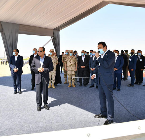 Le Président Al-Sissi inaugure le projet “Avenir de l’Egypte” (Photos)