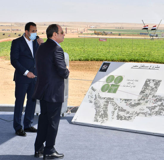 Le Président Al-Sissi inaugure le projet “Avenir de l’Egypte” (Photos)