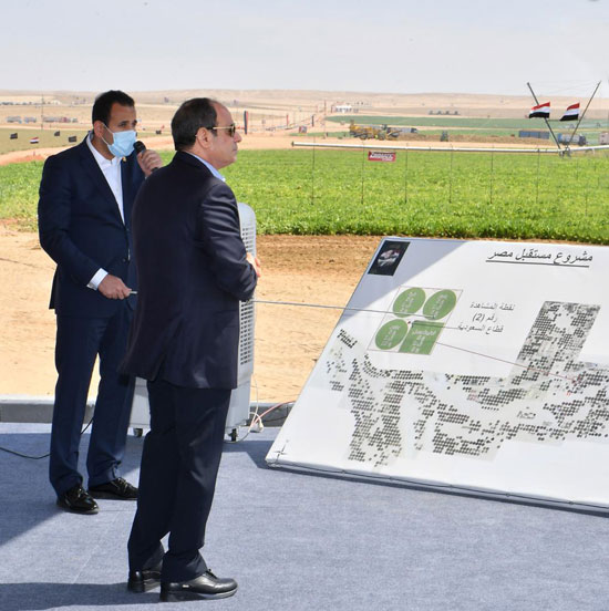 Le Président Al-Sissi inaugure le projet “Avenir de l’Egypte” (Photos)