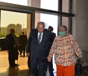 Choucri reçoit la ministre sud-africaine des relations internationales et de la Coopération 4 - Le Progrès Egyptien Choucri reçoit la ministre sud-africaine des relations internationales et de la Coopération 3 - Le Progrès Egyptien