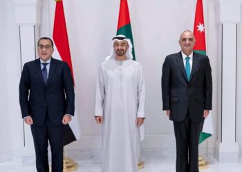 Le Président des Emirats reçoit les Premiers ministres de l’Egypte et de la Jordanie