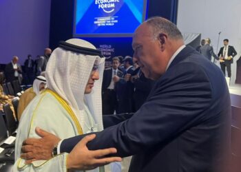 Davos : Choucri rencontre ses homologues koweïtien et qatari