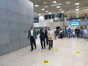 Le ministre de l’Aviation inspecte l'aéroport de Charm Al-Cheikh 7 - Le Progrès Egyptien