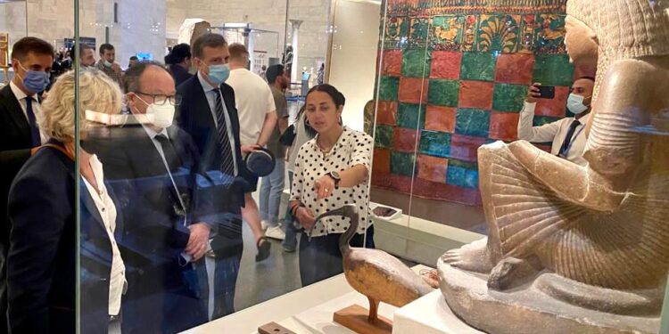 Musée de la civilisation : Visite d’une délégation de la BEI 1 - Le Progrès Egyptien