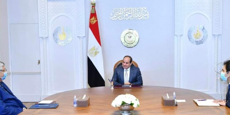 Al-Sissi examine des initiatives nationales avec Dr Tagueddine 1 - Le Progrès Egyptien