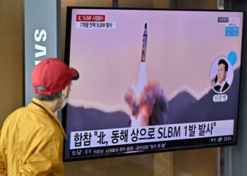 La Corée du Nord tire un missile intercontinental présumé