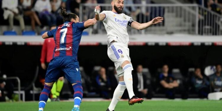 Espagne : Benzema égale Raul, festival du Real contre Levante 2 - Le Progrès Egyptien Espagne : Benzema égale Raul, festival du Real contre Levante 1 - Le Progrès Egyptien