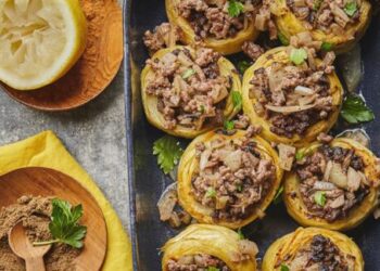 Artichauts farcis à la viande