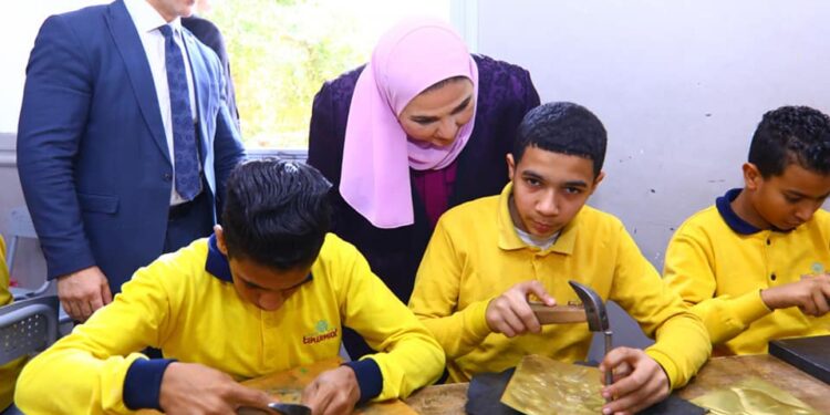 Visite à l’école communautaire “Tawasoul” 1 - Le Progrès Egyptien