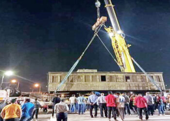 2 wagons historiques au Musée du Canal de Suez