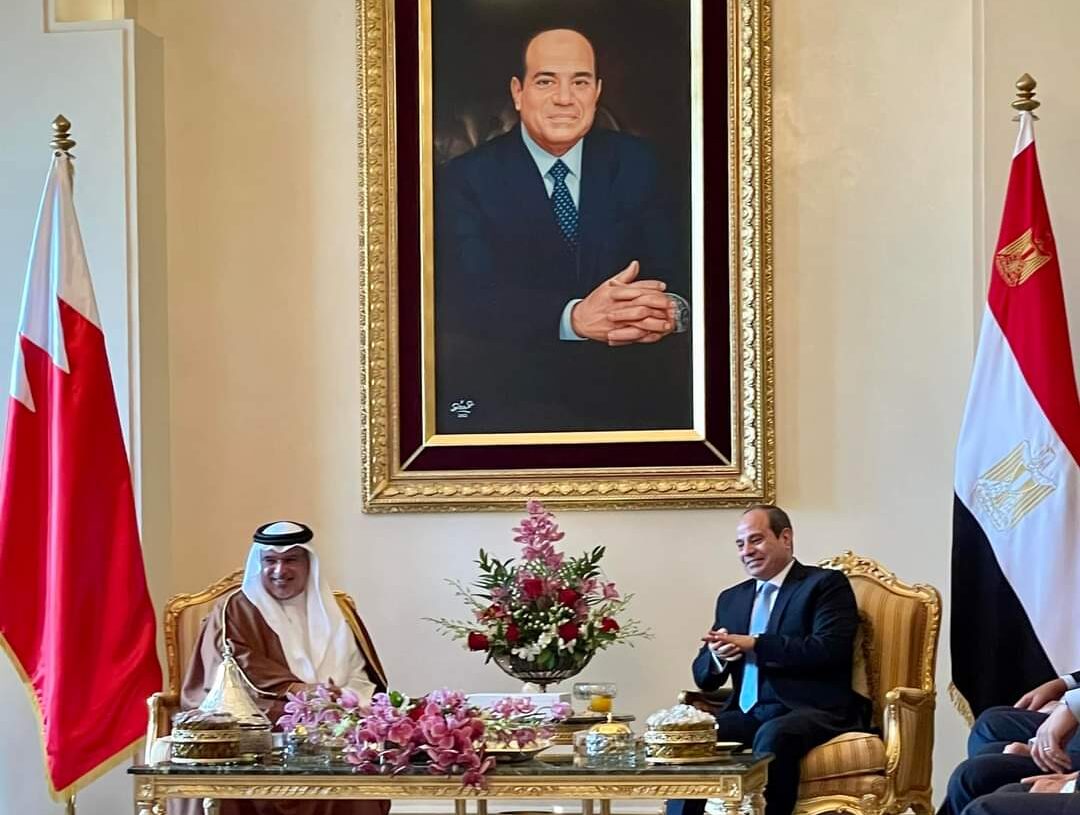 Al-Sissi rencontre le prince héritier de Bahreïn à Manama