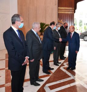 Le Président Al-Sissi reçoit le président du Conseil présidentiel yéménite (Photos) 5 - Le Progrès Egyptien