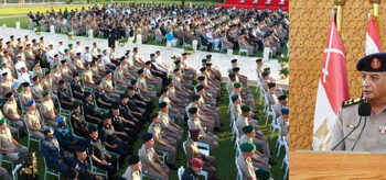 Le ministre de la Défense assiste à la sortie de nouvelles promotions de l’Académie de Nasser