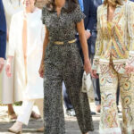 Reine Letizia, plumetis, chevrons, zébrures, elle enchaîne les looks graphiques 4 - Le Progrès Egyptien Reine Letizia, plumetis, chevrons, zébrures, elle enchaîne les looks graphiques 3 - Le Progrès Egyptien