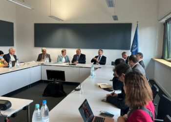 Choucri et la Secrétaire exécutive de la CCNUCC en réunion en Allemagne