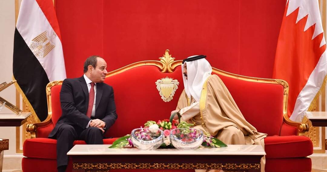 Le roi de Bahreïn reçoit Al-Sissi au palais d'Al-Sakhir 1 - Le Progrès Egyptien