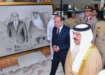 Al-Sissi à l’ouverture du bâtiment de l’aéroport international de Bahreïn (Photos)