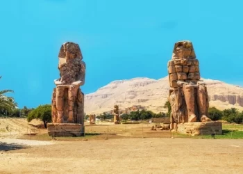 Les deux statues de Memnon