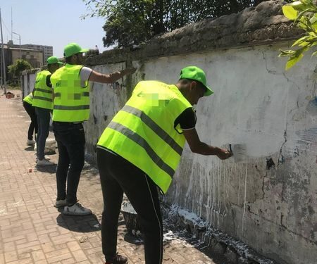 Les ardents de l’Université d’Alexandrie mettent leur “Touch” au quartier Agami 1 - Le Progrès Egyptien
