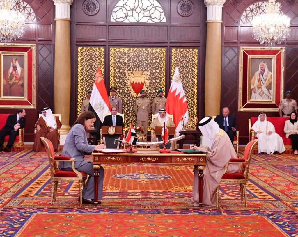 La visite du Président Abdel-Fattah Al-Sissi à Manama en photos