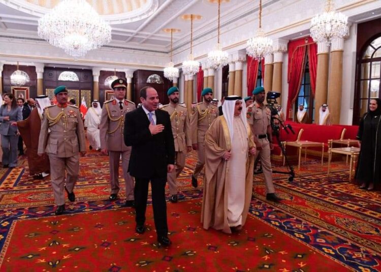 La visite du Président Abdel-Fattah Al-Sissi à Manama en photos